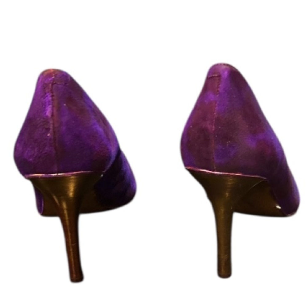 Ralph Lauren Purple Women's Heels Still in‎ Great Condition, Size 8. - Picture 3 of 7
